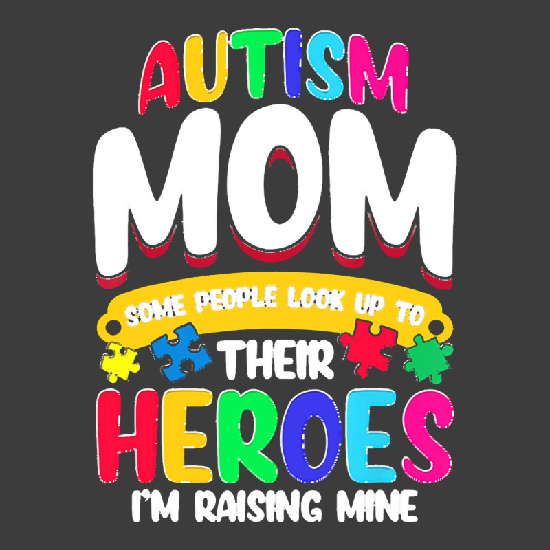 Autism Moms T  Shirt Autism Mom Shirt Some People Look Up To Their Her Men's Polo Shirt by zhyatt311 | Artistshot