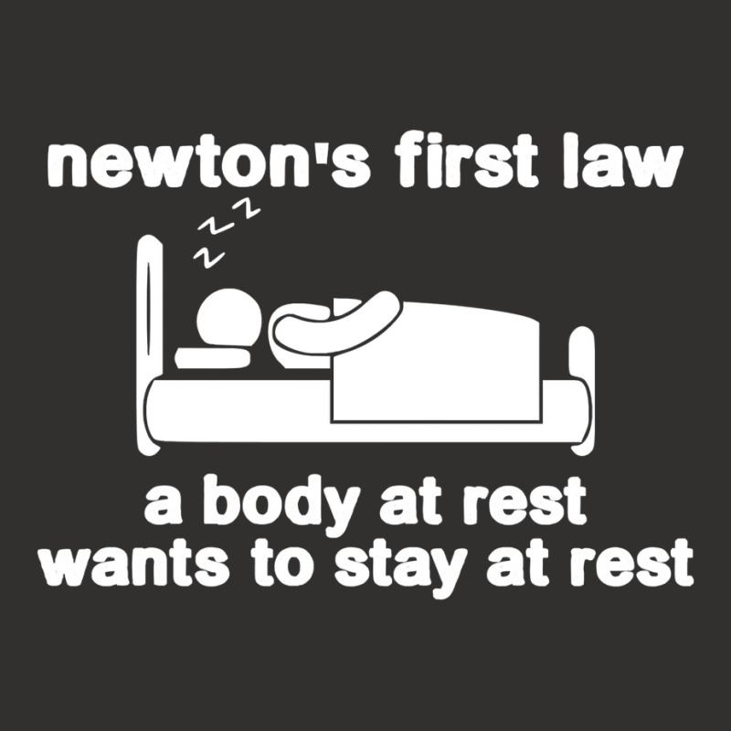 Newton's First Law A Body At Rest Wants To Stay At Rest Champion Hoodie by pilitamaquiu | Artistshot