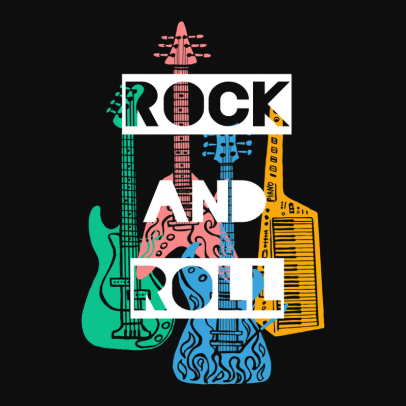 Rock And Roll Instruments Crop Top by ChristopherScottoLavino | Artistshot