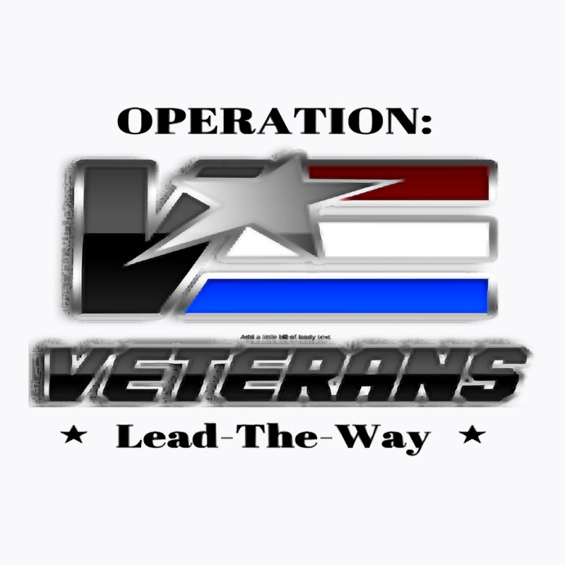 Operation Veterans Lead The Way   Hardcore And Patriotic Pullover Hood T-shirt | Artistshot