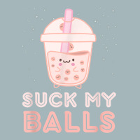 Suck My Balls Boba Tea Bubble Kawaii Face Unisex Sherpa-lined Denim Jacket | Artistshot