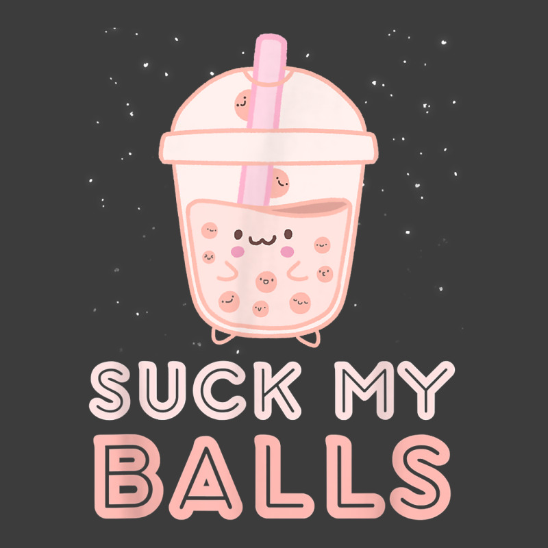 Suck My Balls Boba Tea Bubble Kawaii Face Men's Polo Shirt by jorsievinettc | Artistshot