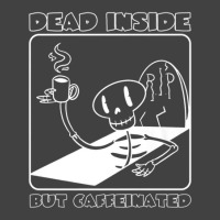 Dead Inside But Caffeinated Skeleton Skull Coffee Lover Vintage T-shirt | Artistshot