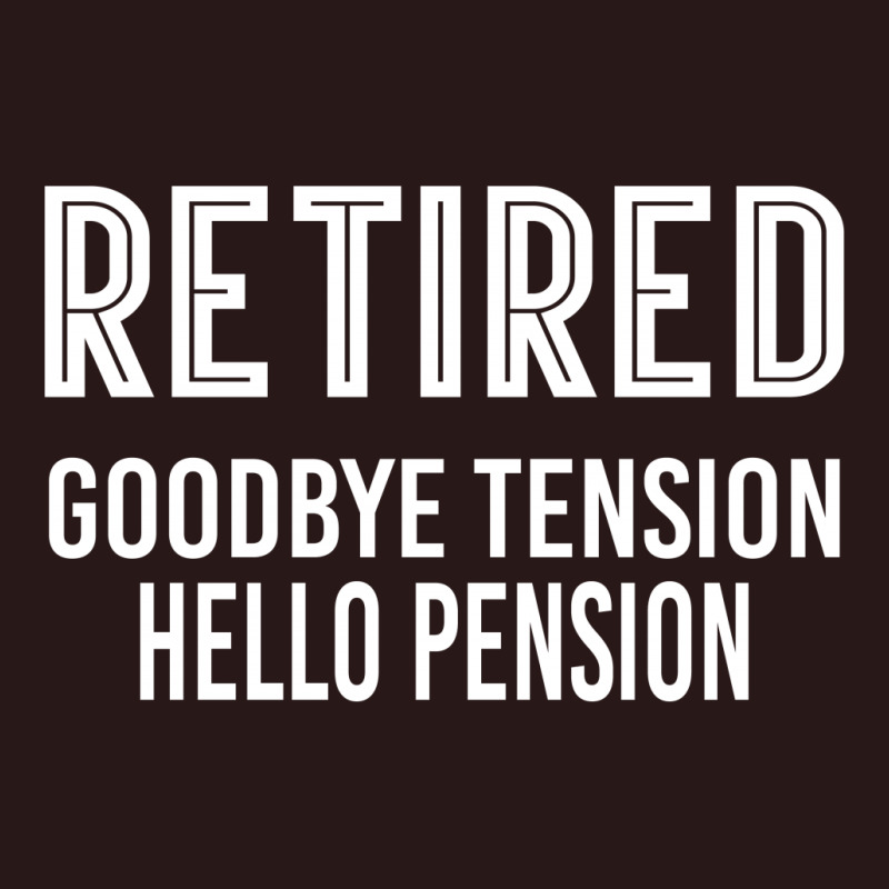 Retired Goodbye Tension Hello Pensiyon Accessory Pouches | Artistshot