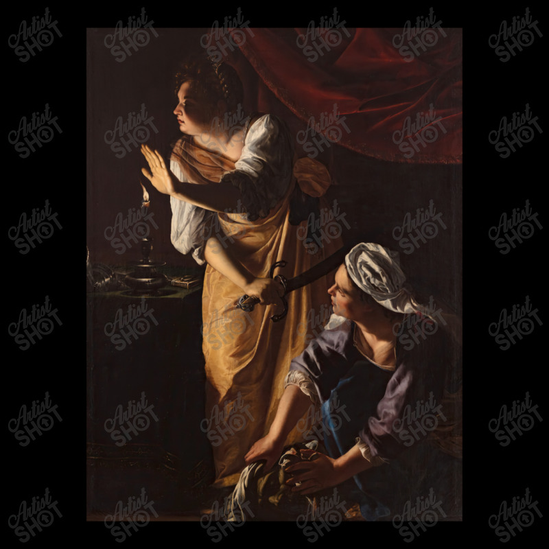 Artemisia Gentileschi   Judith And Her Maidservant With The Head Of Ho Cropped Sweater by nbarroosnanod | Artistshot