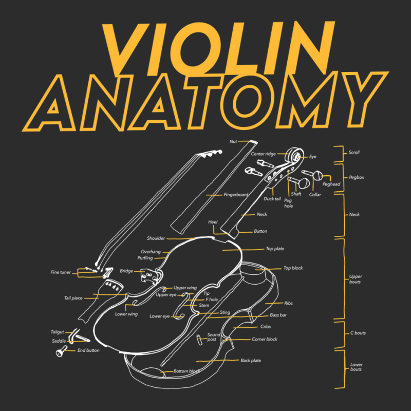 Twoset Violin   Violin Anatomy Drawing Diagram Limited Edition Exclusive T-shirt by aldbscanetoj | Artistshot