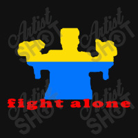 Fight Alone Baby Bibs | Artistshot