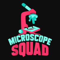 Microscope Squad Funny Sayings Microscopes Biologist T Shirt Crop Top | Artistshot