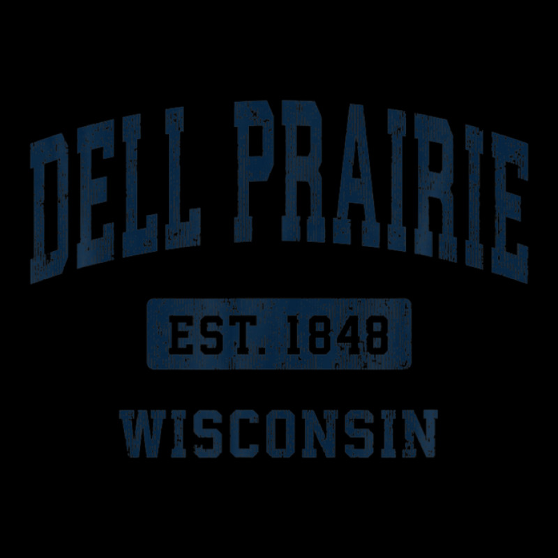 Dell Prairie Wisconsin Wi Vintage Athletic Sports Design Zipper Hoodie | Artistshot