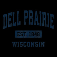 Dell Prairie Wisconsin Wi Vintage Athletic Sports Design Lightweight Hoodie | Artistshot