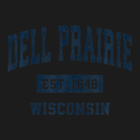 Dell Prairie Wisconsin Wi Vintage Athletic Sports Design Hoodie & Jogger Set | Artistshot