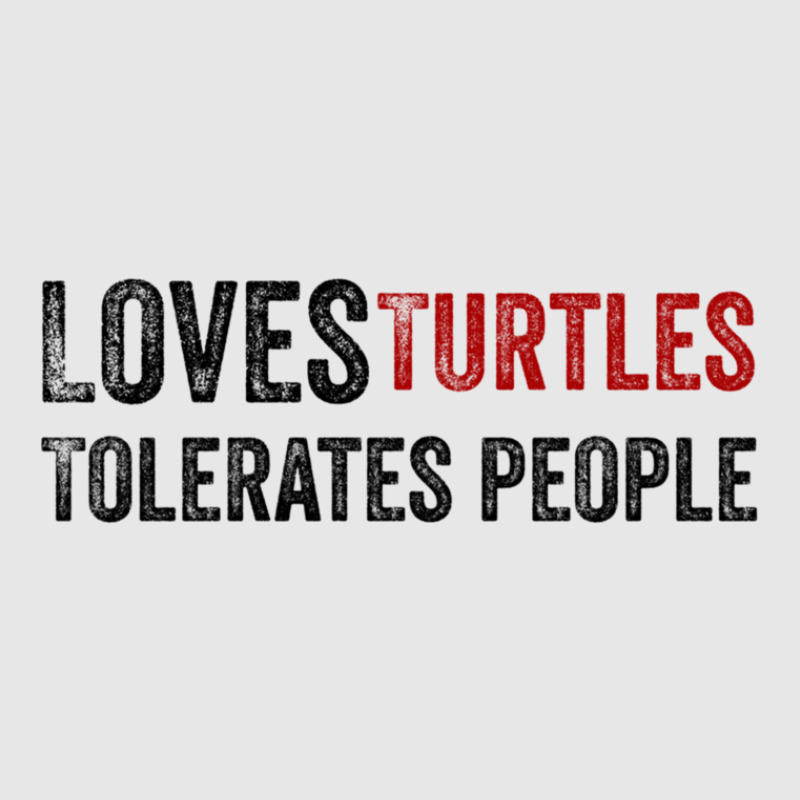 Loves Turtles Tolerates People 1 Hoodie & Jogger Set | Artistshot