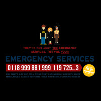 It Crowd - Emergency Services Toddler Sweatshirt | Artistshot