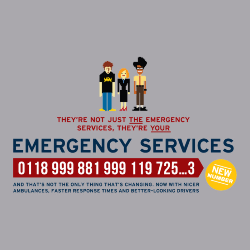 It Crowd - Emergency Services Youth 3/4 Sleeve | Artistshot