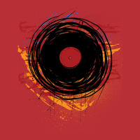 Vinyl Record Retro Grunge With Paint And Scratches   Music Dj! T-shirt | Artistshot