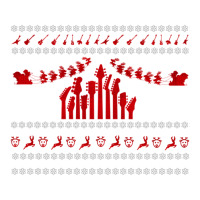 Ugly Christmas Sweater For Guitaris Sticker | Artistshot