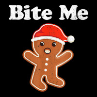 Funny Gingerbread Man Bite Me Christmas Cookie Costume T Shirt Adjustable Cap | Artistshot