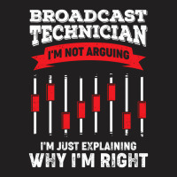 Funny Broadcast Technician Engineer Tech Gift T-shirt | Artistshot