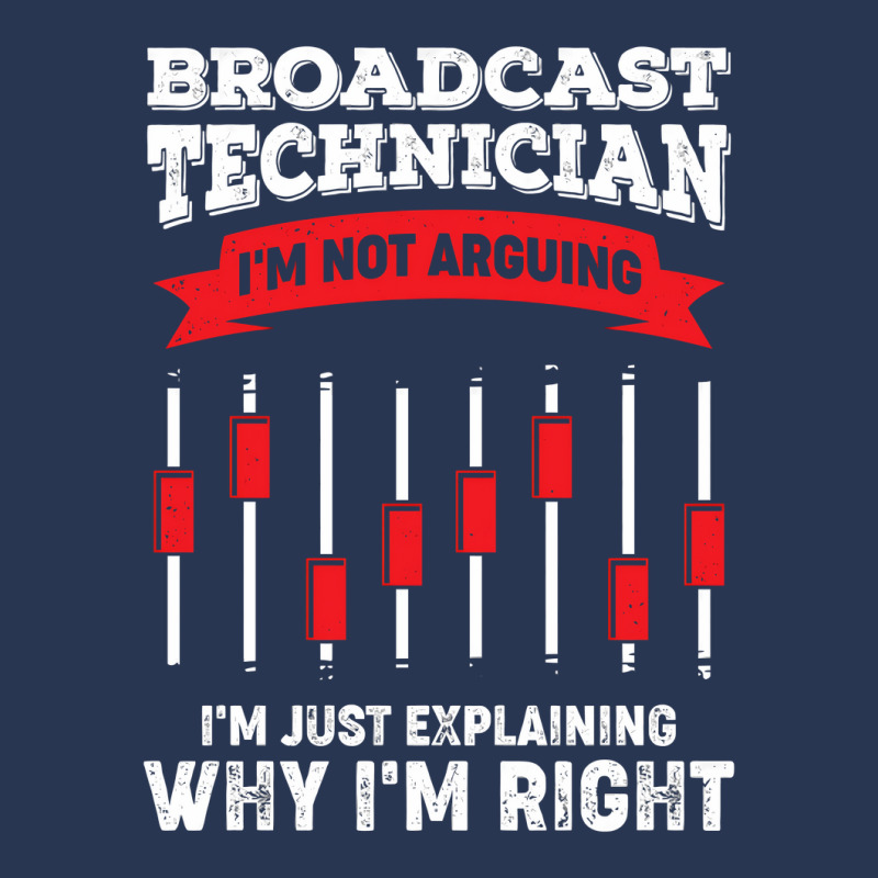 Funny Broadcast Technician Engineer Tech Gift Men Denim Jacket by EmikoLisbey | Artistshot