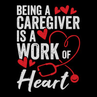 Being A Caregiver Is A Work Of Heart Men's Long Sleeve Pajama Set | Artistshot