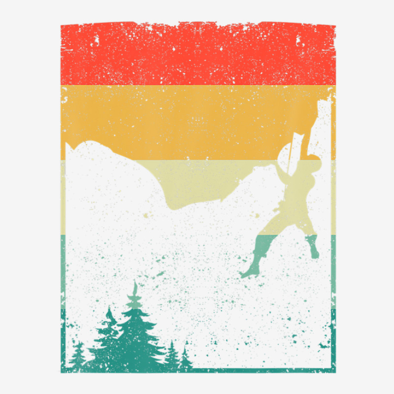 Climbing Bouldering Freeclimbing Rock Climber Retro Vintage Graphic T-shirt | Artistshot