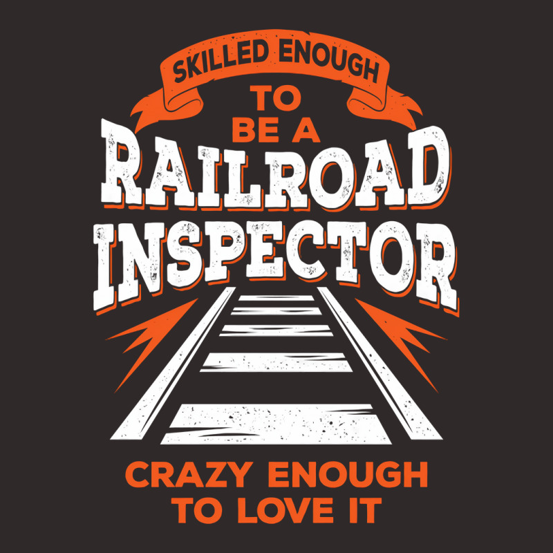 Funny Track Railroad Inspector Gift Racerback Tank by MaxieKrist | Artistshot