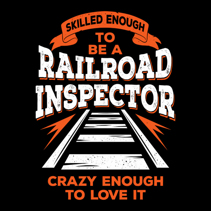 Funny Track Railroad Inspector Gift Cropped Hoodie by MaxieKrist | Artistshot