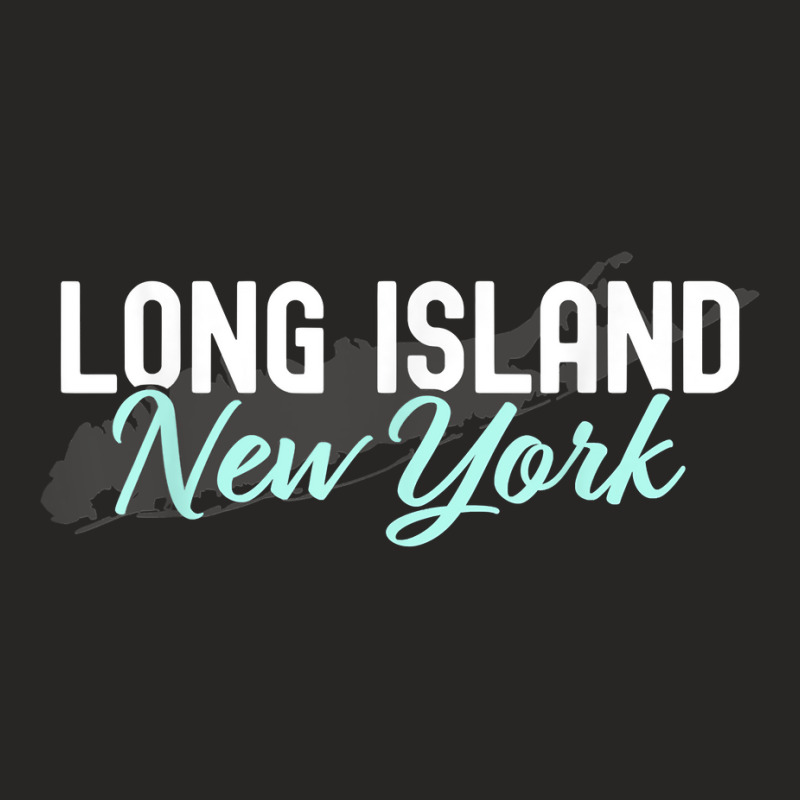 Long Island New York Vintage Ny Classic Li New York Design T Shirt Ladies Fitted T-Shirt by anselmpru9bt | Artistshot