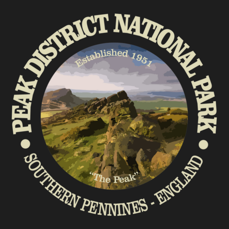 Peak District National Park Np 1 Classic T-shirt by StarActon | Artistshot