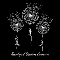 Neurological Disorders Awareness Faith Hope Love Dandelion T Shirt Youth Jogger | Artistshot