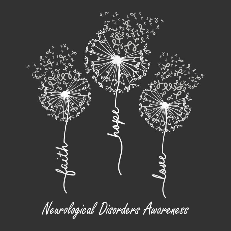 Neurological Disorders Awareness Faith Hope Love Dandelion T Shirt Baby Bodysuit by noelenedh2mar | Artistshot