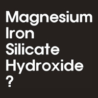 Magnesium Iron Silicate Hydroxide  White Tank Top | Artistshot