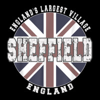 Sheffield England, Vintage English Flag T Shirt Men's 3/4 Sleeve Pajama Set | Artistshot