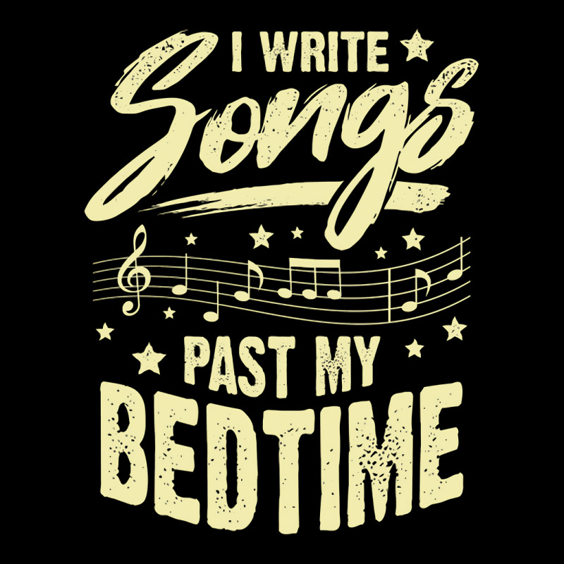 I Write Songs Past My Bedtime Songwriter Gift Men's 3/4 Sleeve Pajama Set | Artistshot