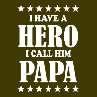 I Have A Hero I Call Him Papa Accessory Pouches | Artistshot