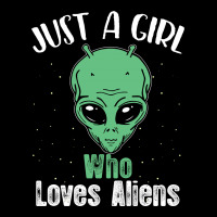 Just A Girl Who Loves Aliens For Dark Fleece Short | Artistshot