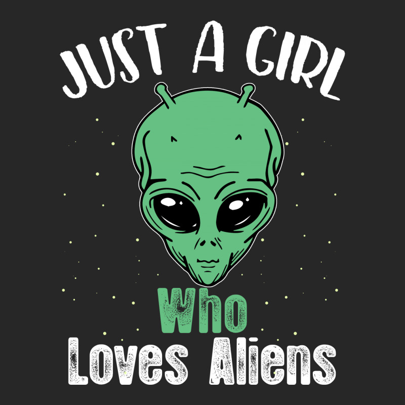 Just A Girl Who Loves Aliens For Dark Men's T-shirt Pajama Set | Artistshot