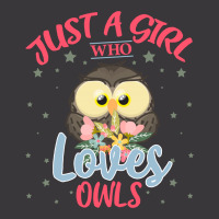 Just A Girl Who Loves Owls For Light Ladies Curvy T-shirt | Artistshot