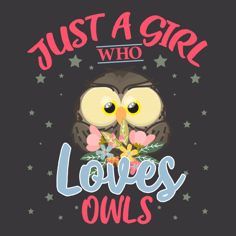 Just A Girl Who Loves Owls For Light Ladies Curvy T-Shirt by autlu2024 | Artistshot