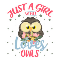 Just A Girl Who Loves Owls For Light Women's V-neck T-shirt | Artistshot