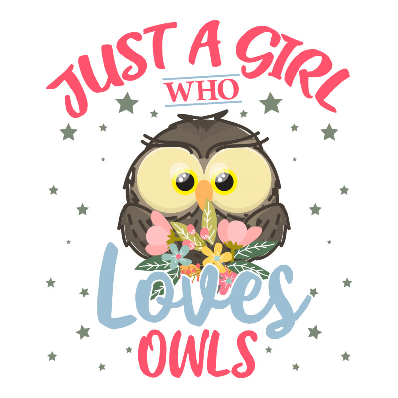 Just A Girl Who Loves Owls For Light Women's V-Neck T-Shirt by autlu2024 | Artistshot