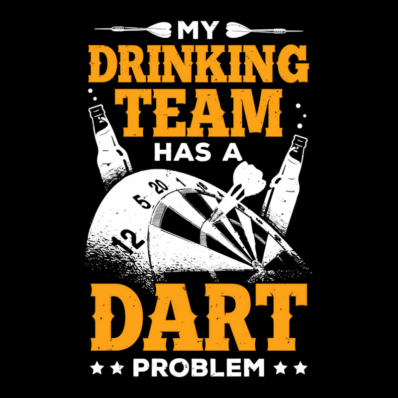 My Drinking Team Has A Dart Problem Pocket T-Shirt by ClarityDade | Artistshot