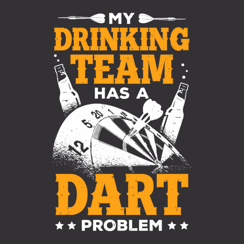 My Drinking Team Has A Dart Problem Vintage Hoodie And Short Set by ClarityDade | Artistshot