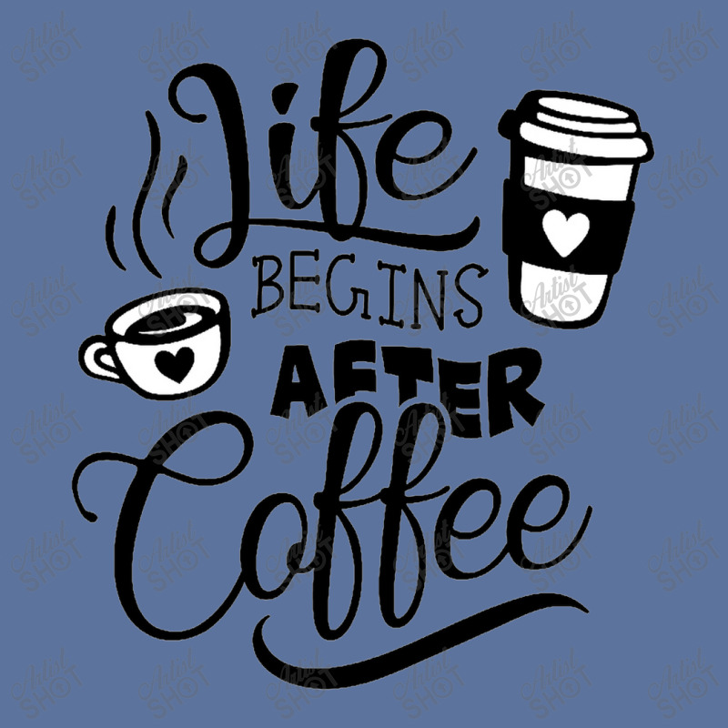 Life Begins After Coffee Lightweight Hoodie | Artistshot