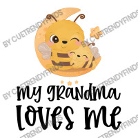 Bees Moon My Grandma Loves Me Crewneck Sweatshirt | Artistshot