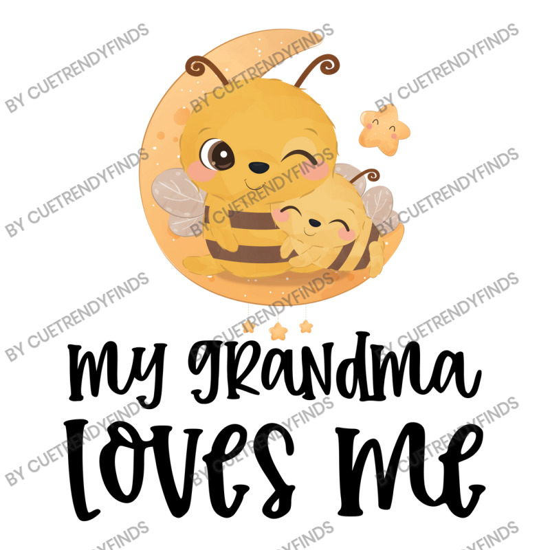 Bees Moon My Grandma Loves Me Crewneck Sweatshirt by CueTrendyFinds | Artistshot