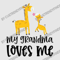 Giraffe With Pink Flower My Grandma Loves Me Unisex Jogger | Artistshot