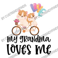 Hamsters On Bike My Grandma Loves Me Unisex Hoodie | Artistshot