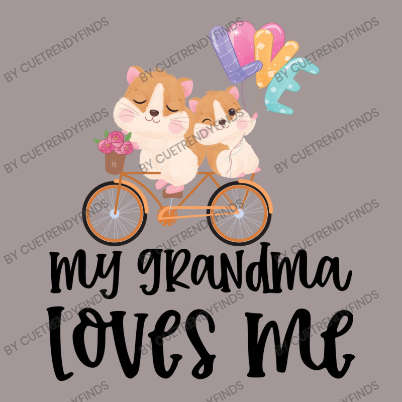 Hamsters On Bike My Grandma Loves Me Vintage Short by CueTrendyFinds | Artistshot