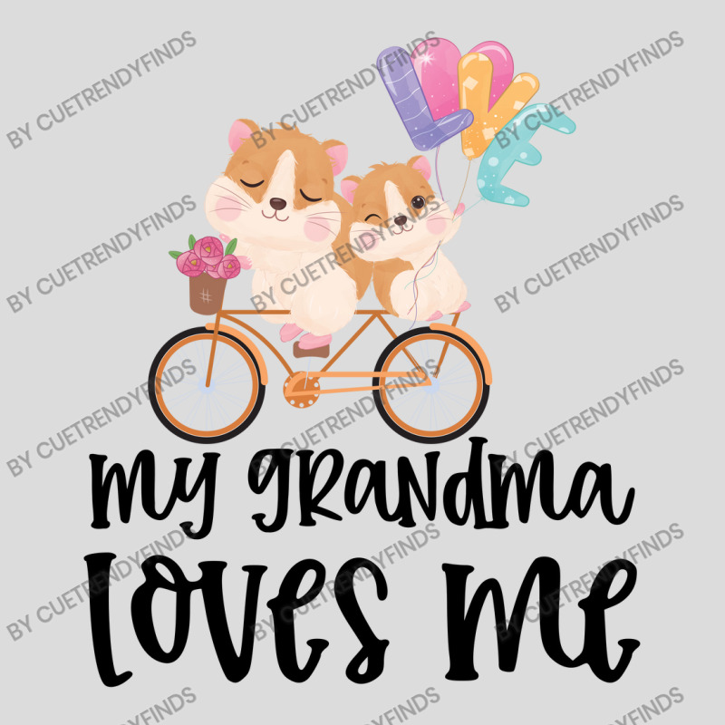 Hamsters On Bike My Grandma Loves Me Men's Polo Shirt by CueTrendyFinds | Artistshot